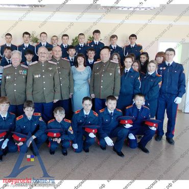 Кадетская повседневная форма для казаков